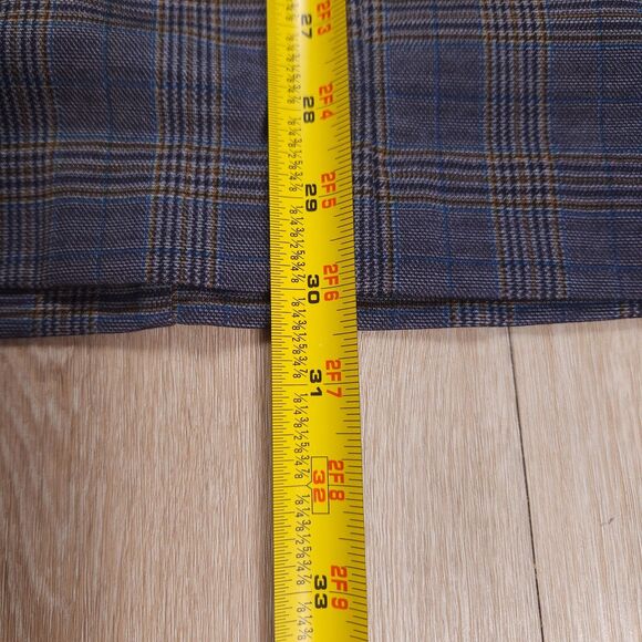 Liverpool Los Angeles Boyfriend Blazer Jacket Women Size 3X Plaid Relaxed - Picture 9 of 11